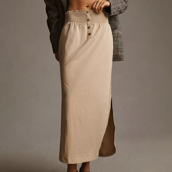 Anthropologie Dresses & Skirts - HTF By Anthropologie Smocked Skirt